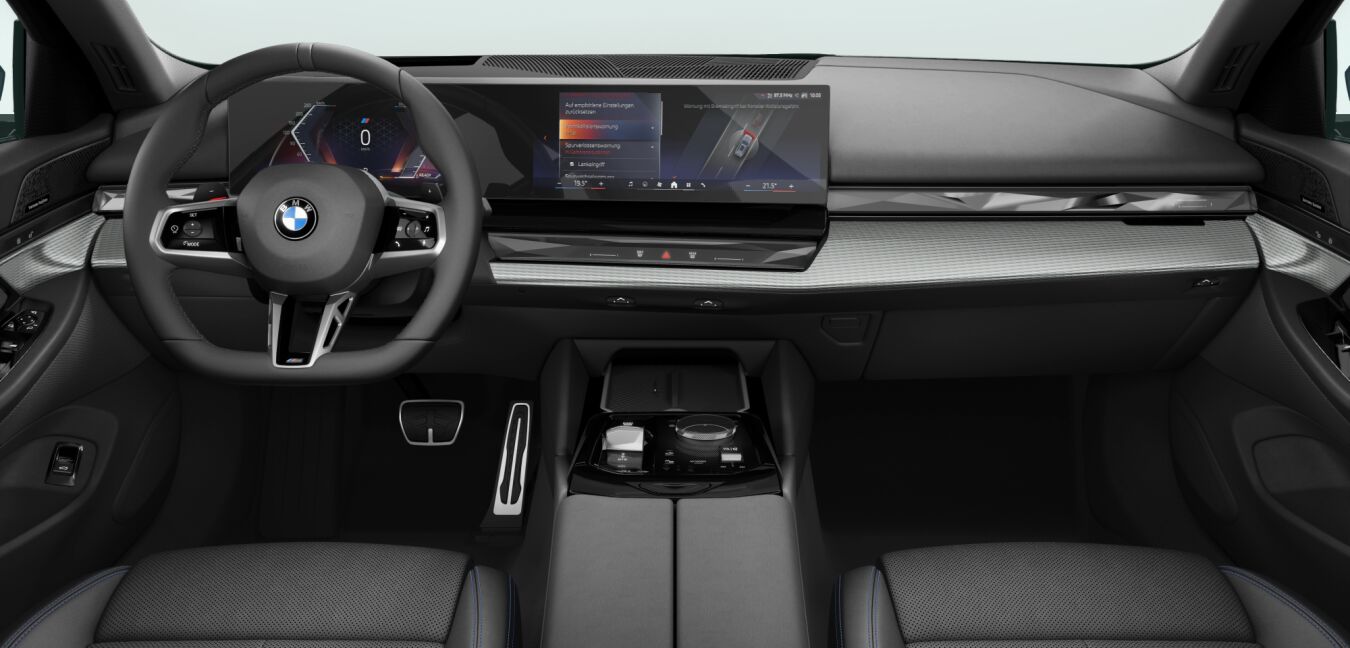 BMW BMW 5er im Innenraum von vorne