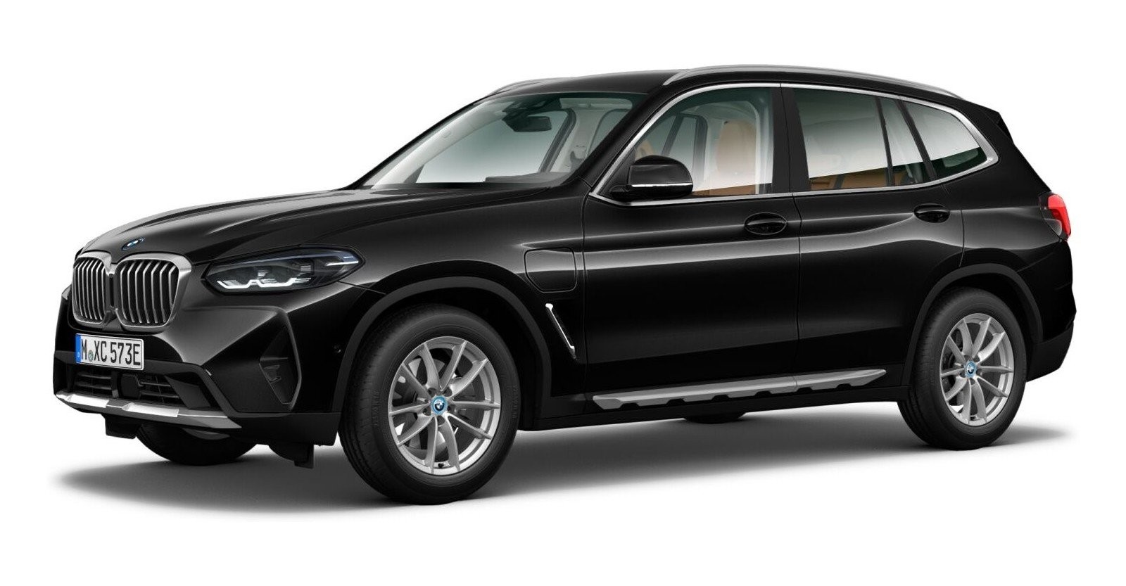 BMW BMW X in Schwarz von vorne BMW BMW X in Schwarz von vorne