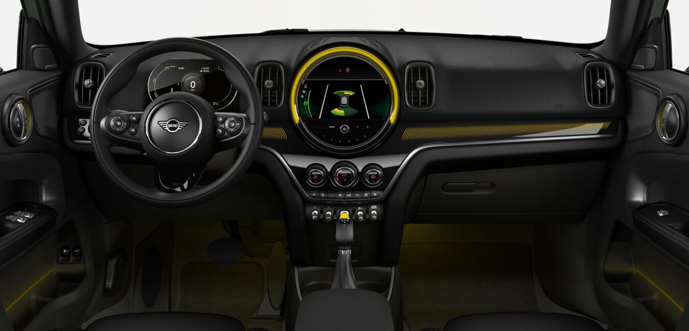 MINI MINI Countryman im Innenraum von vorne