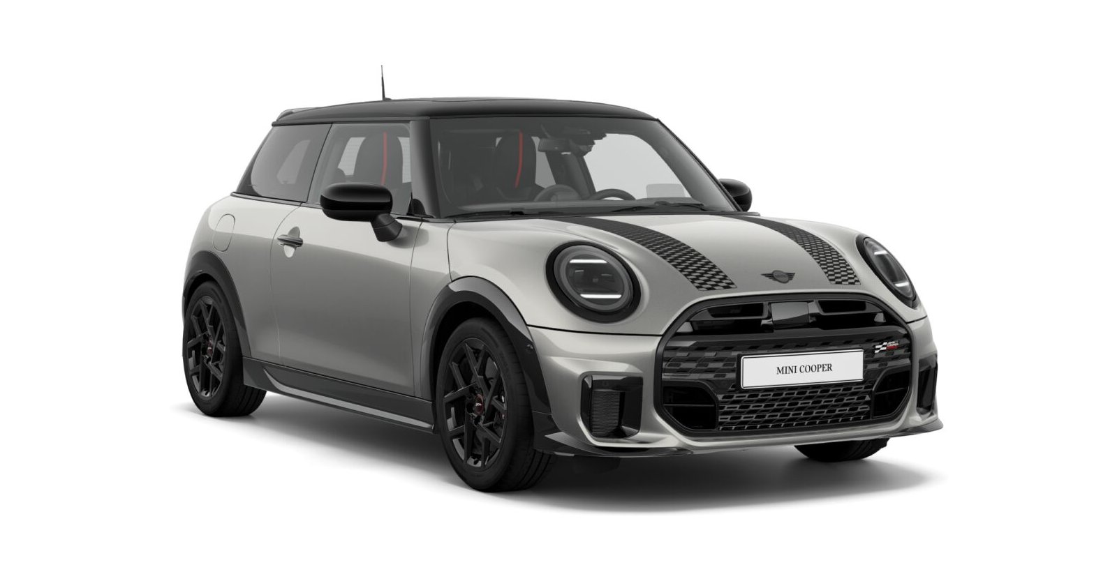 MINI Cooper S in Silber von vorne MINI Cooper S in Silber von vorne