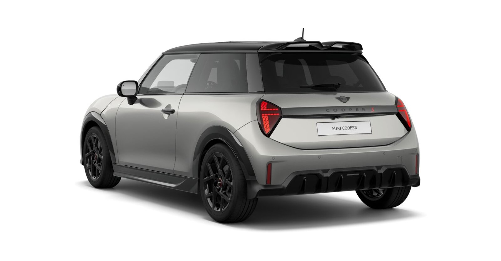 MINI MINI 3-Türer in Silber von hinten