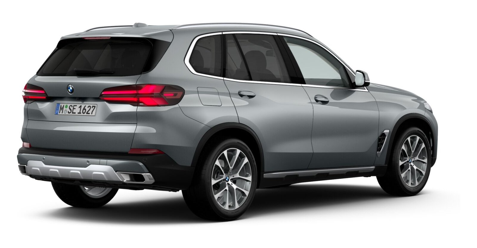BMW BMW X in Grau von hinten BMW BMW X in Grau von hinten