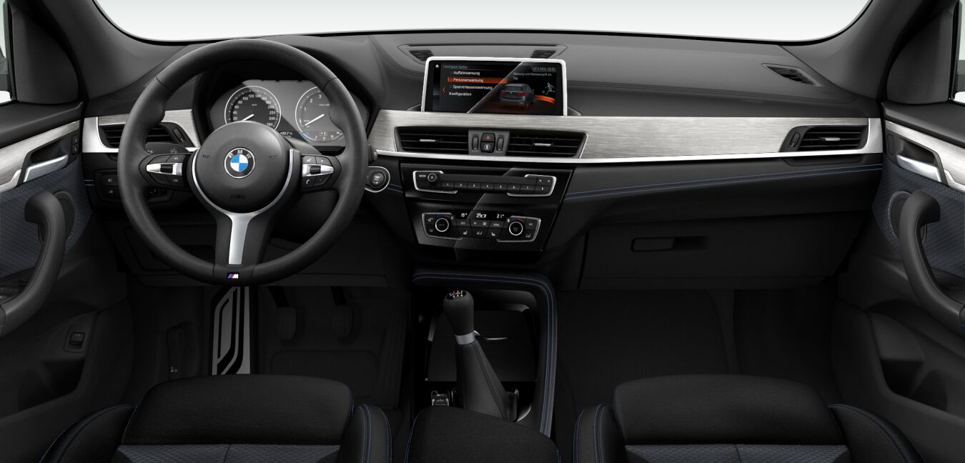 BMW BMW X im Innenraum von vorne BMW BMW X im Innenraum von vorne