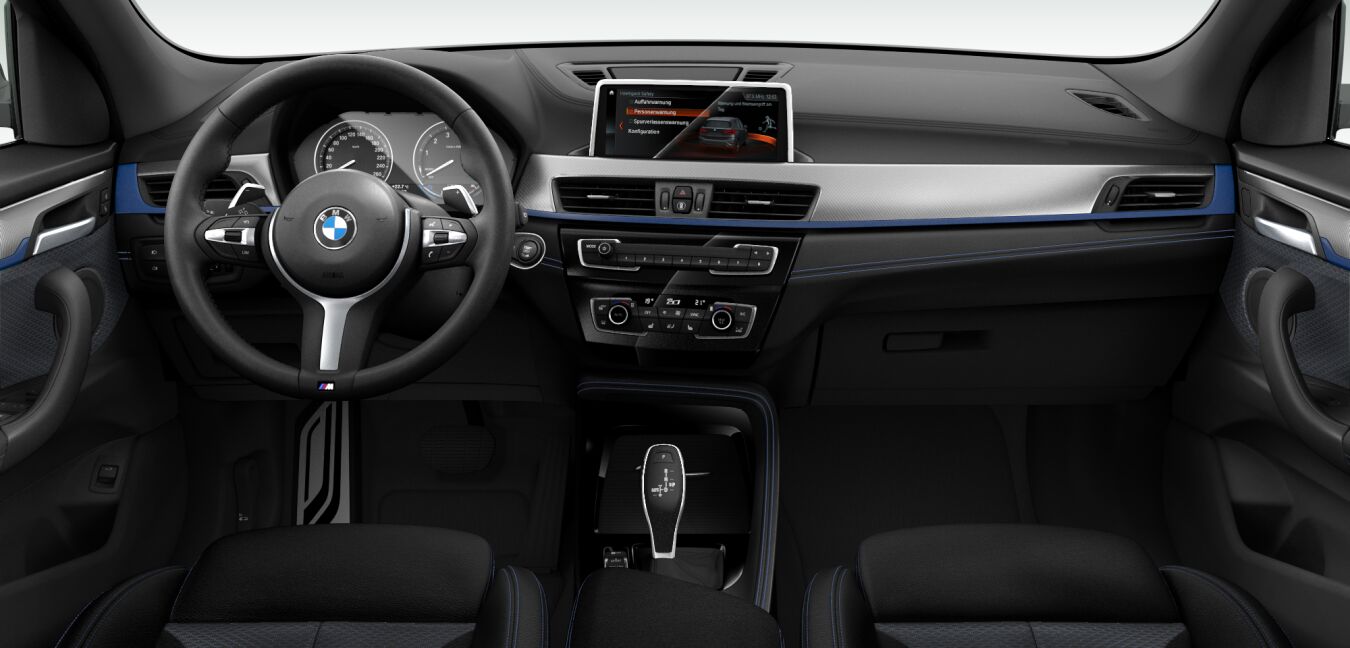 BMW BMW X im Innenraum von vorne BMW BMW X im Innenraum von vorne