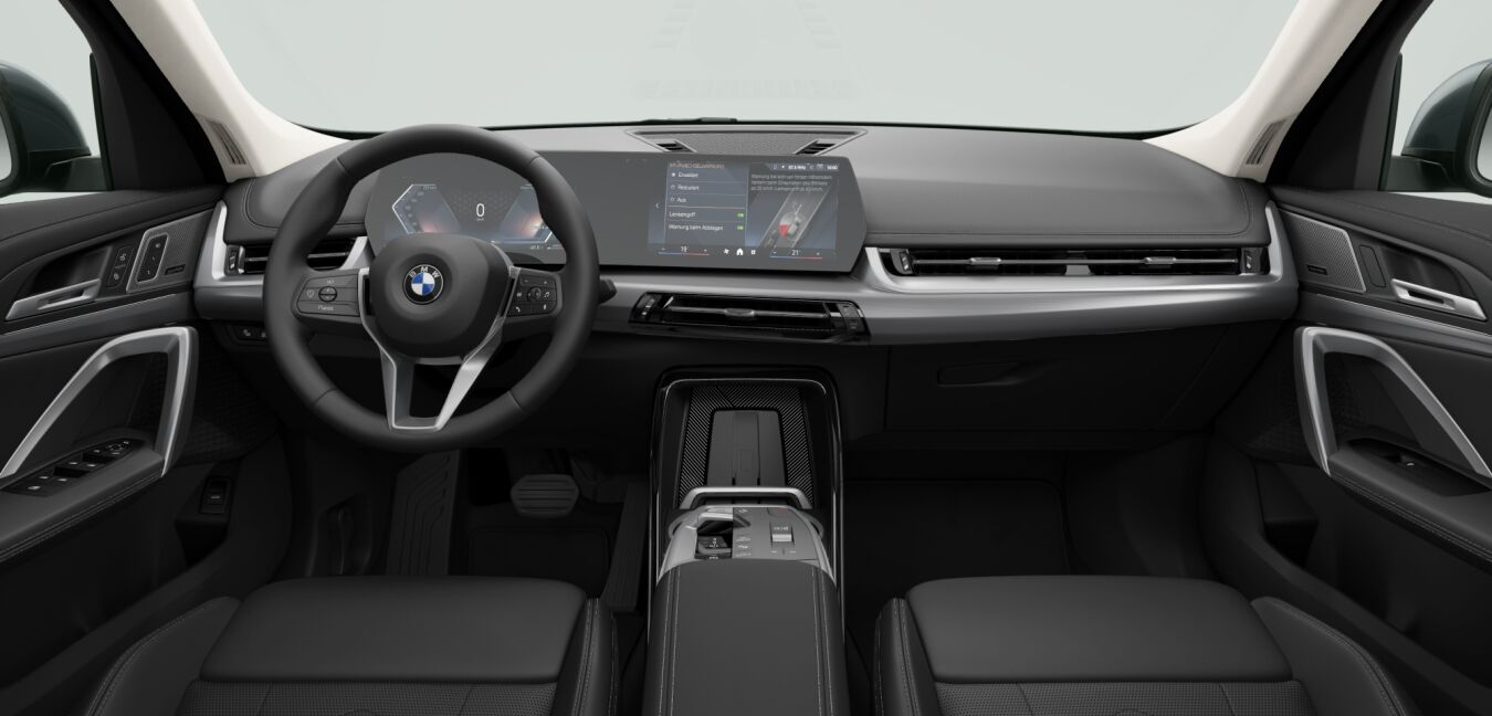 BMW BMW X im Innenraum von vorne