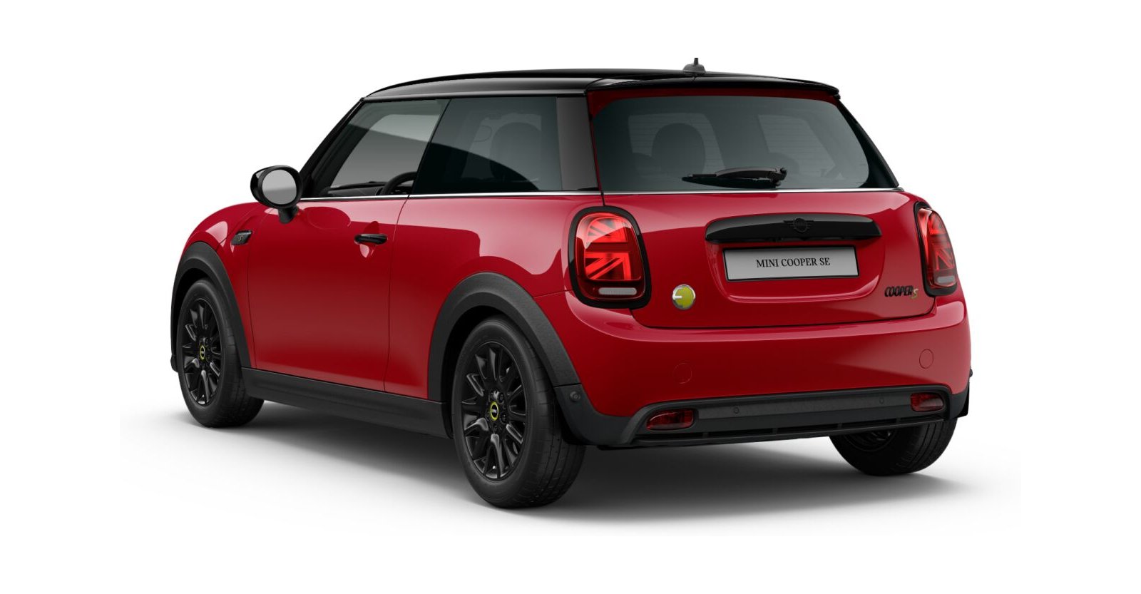 MINI MINI 3-Türer in Rot von hinten