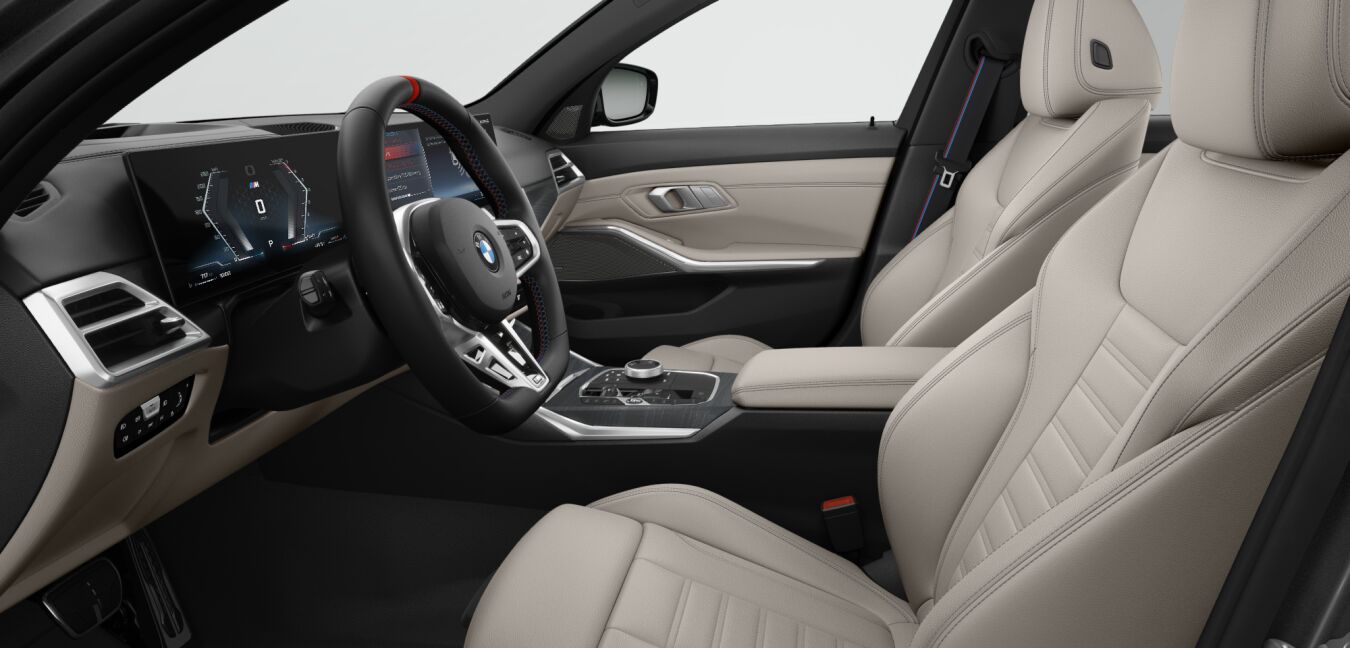BMW BMW 3er im Innenraum seitlich BMW BMW 3er im Innenraum seitlich