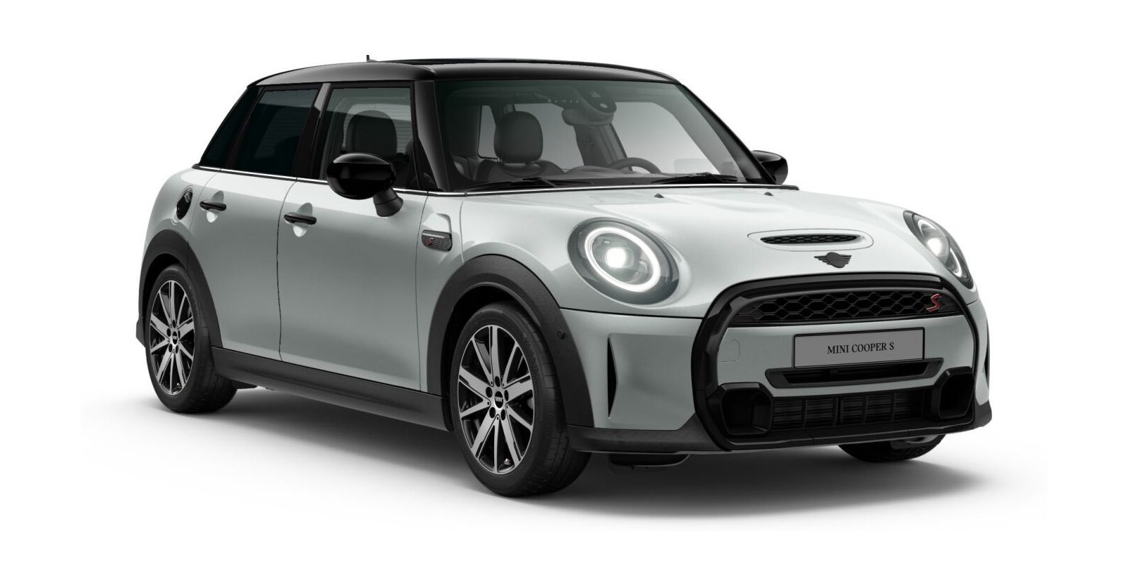 MINI Cooper S 5-Türer in Silber von vorne