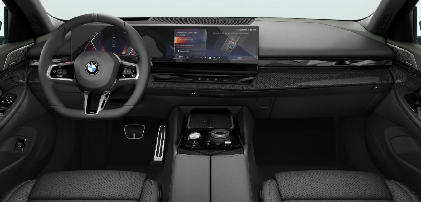 BMW BMW 5er im Innenraum von vorne