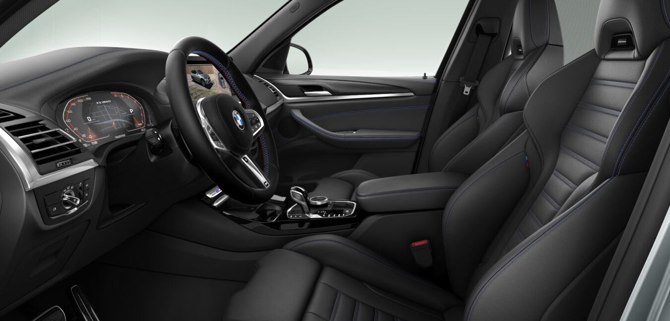 BMW BMW X im Innenraum seitlich