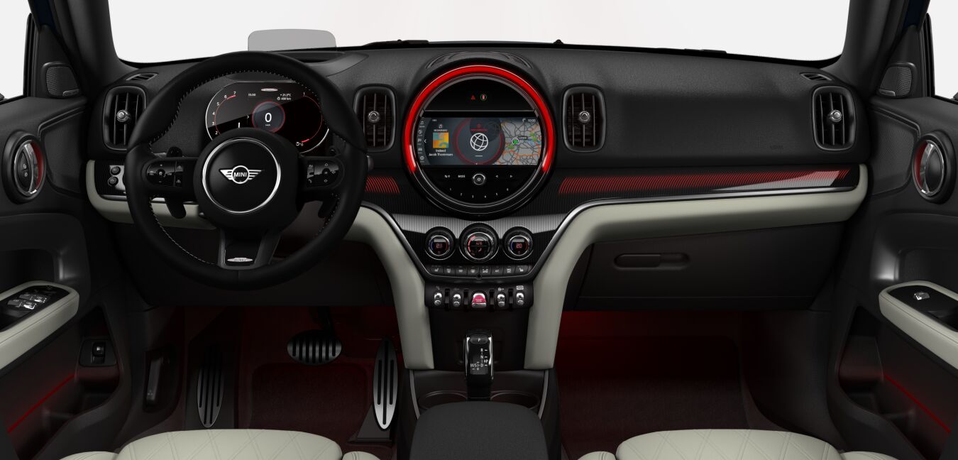 MINI MINI Countryman im Innenraum von vorne