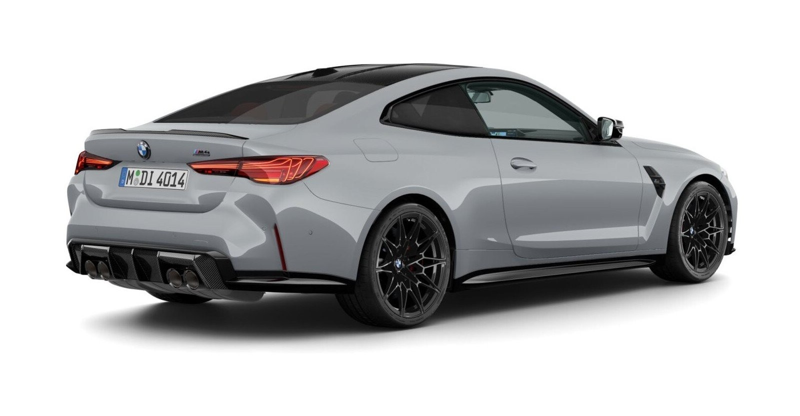 BMW BMW M in Grau von hinten BMW BMW M in Grau von hinten