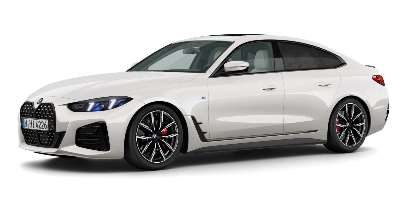 BMW 430i xDrive Gran Coupé in Individual von vorne