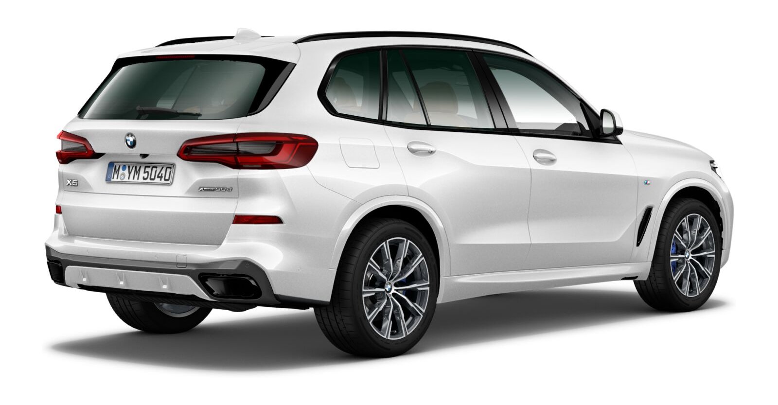 BMW BMW X in Weiß von hinten