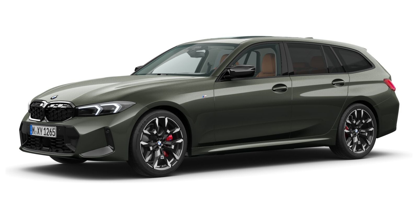BMW M340i xDrive Touring in Individual von vorne BMW M340i xDrive Touring in Individual von vorne