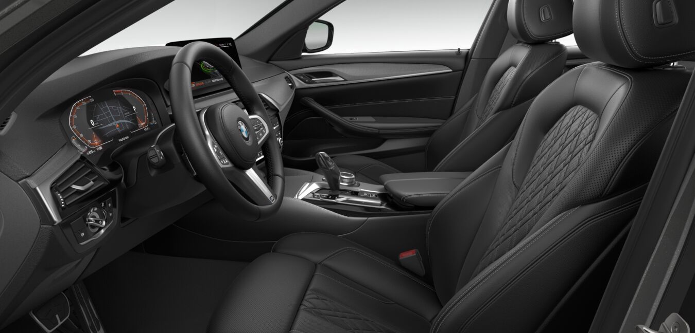 BMW BMW 5er im Innenraum seitlich