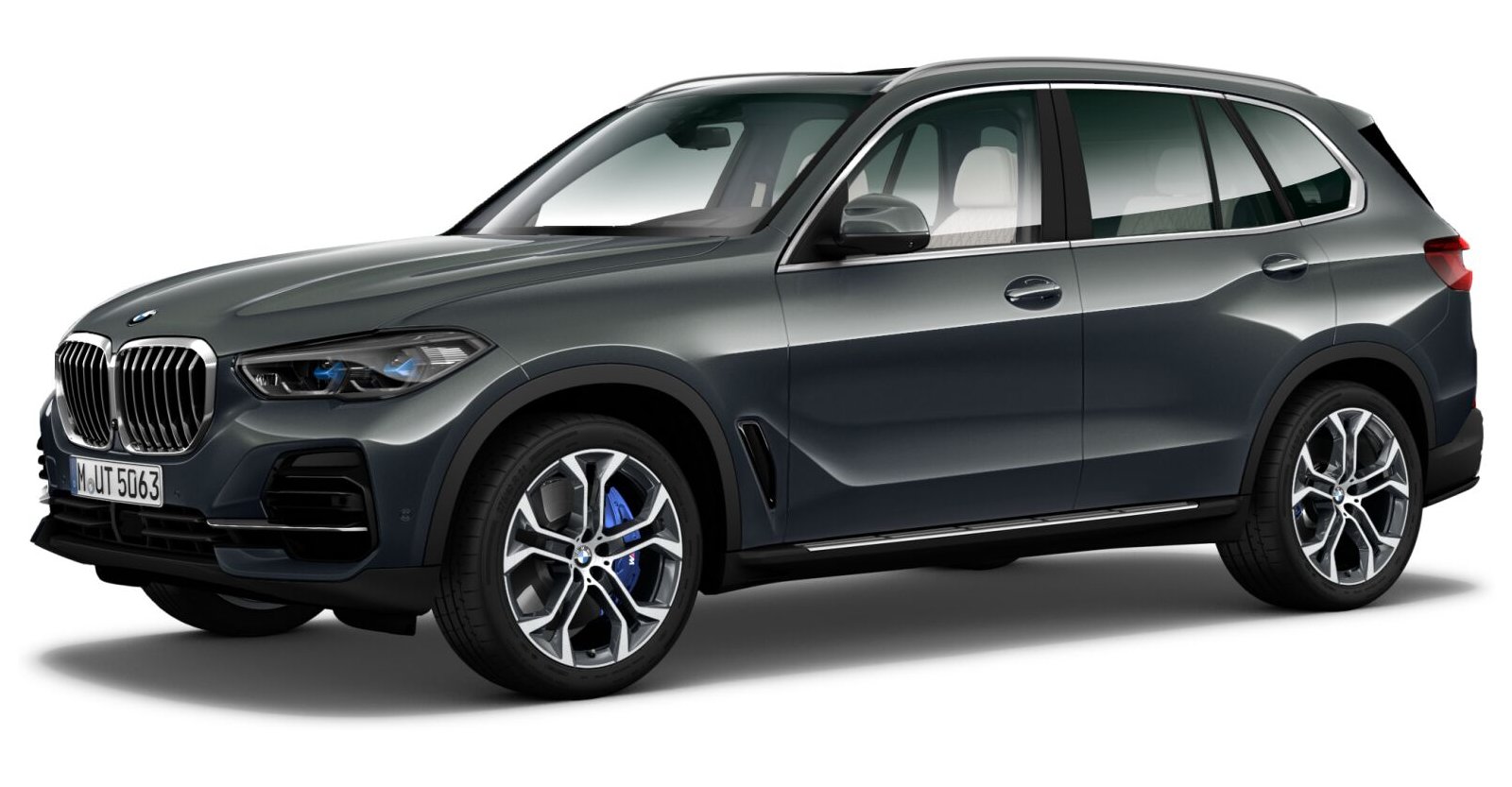 BMW BMW X in Grau von vorne BMW BMW X in Grau von vorne