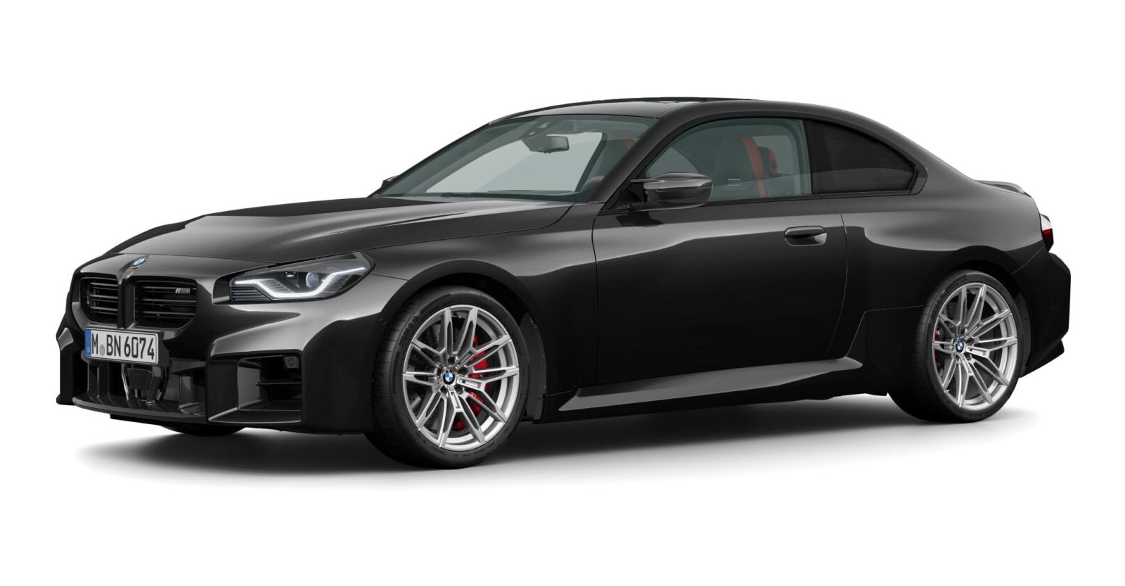 BMW BMW M in Schwarz von vorne BMW BMW M in Schwarz von vorne