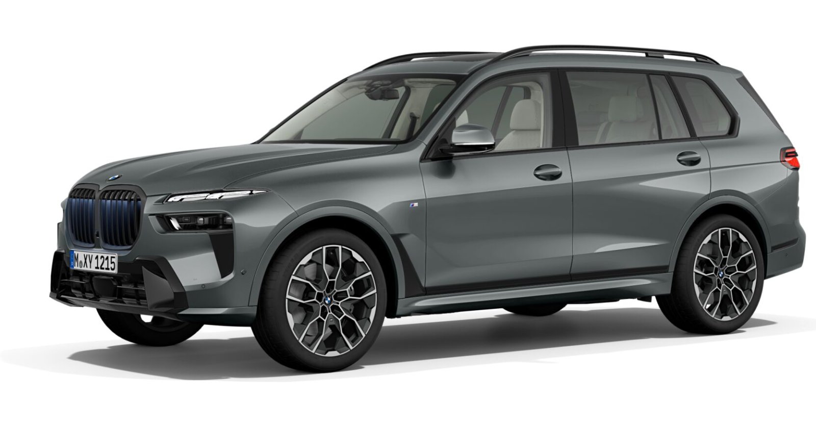 BMW BMW X in Grau von vorne BMW BMW X in Grau von vorne