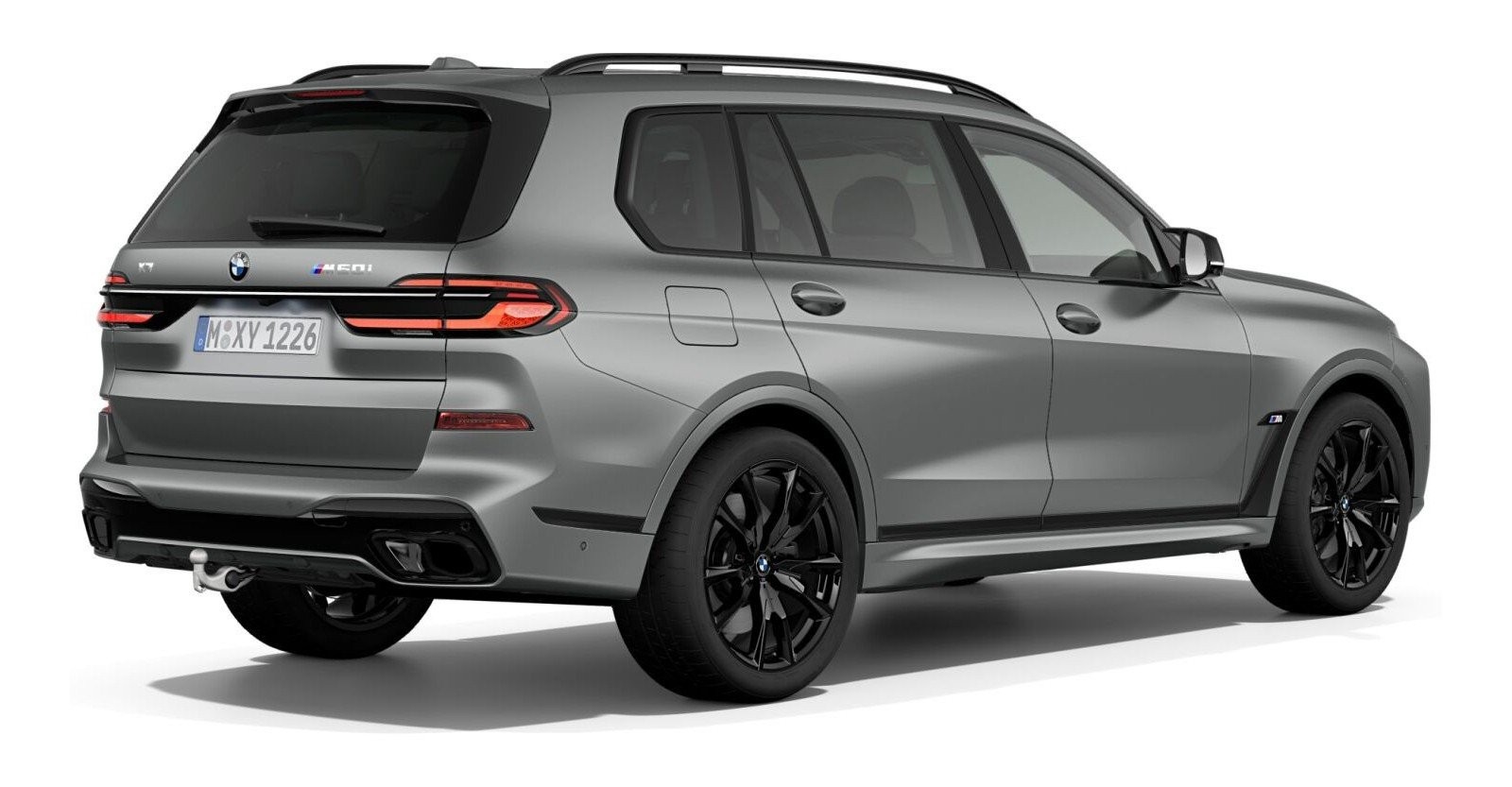 BMW BMW X in Grau von hinten BMW BMW X in Grau von hinten
