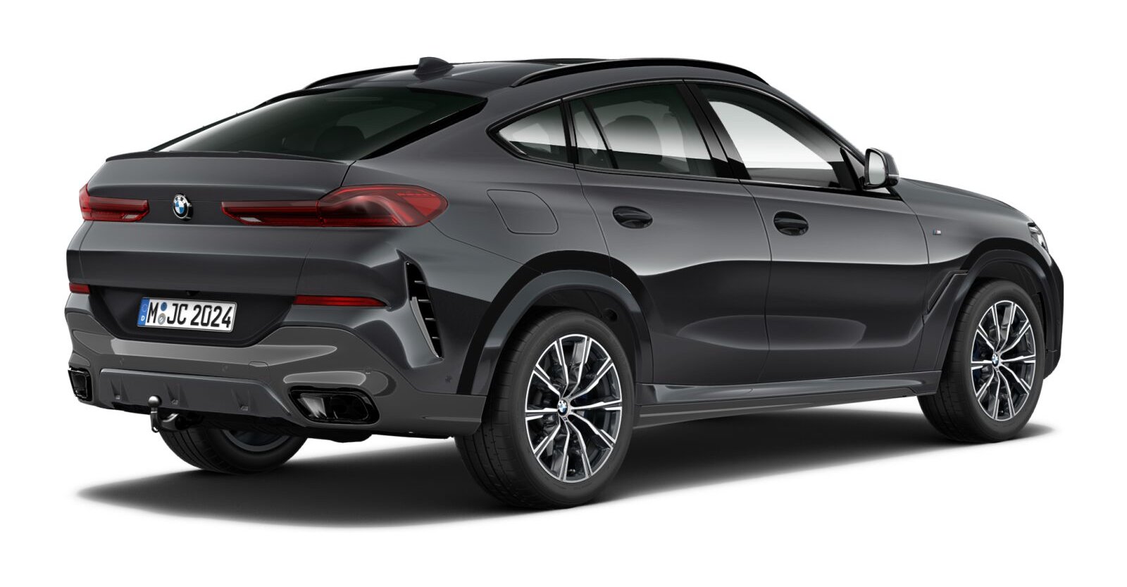BMW BMW X in Grau von hinten BMW BMW X in Grau von hinten