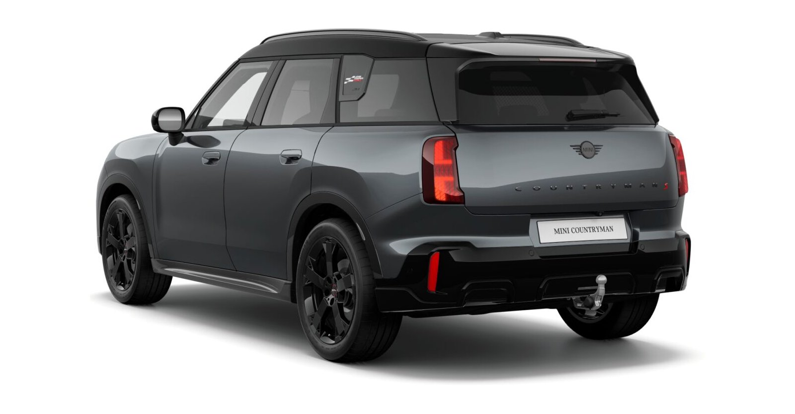 MINI MINI Countryman in Grau von hinten