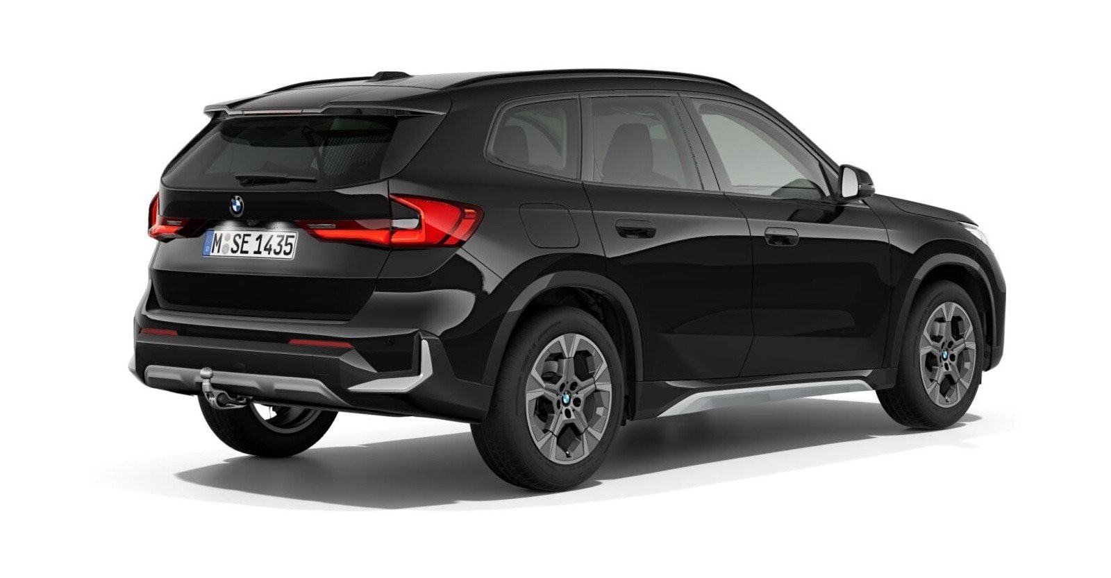 BMW BMW X in Schwarz von hinten BMW BMW X in Schwarz von hinten