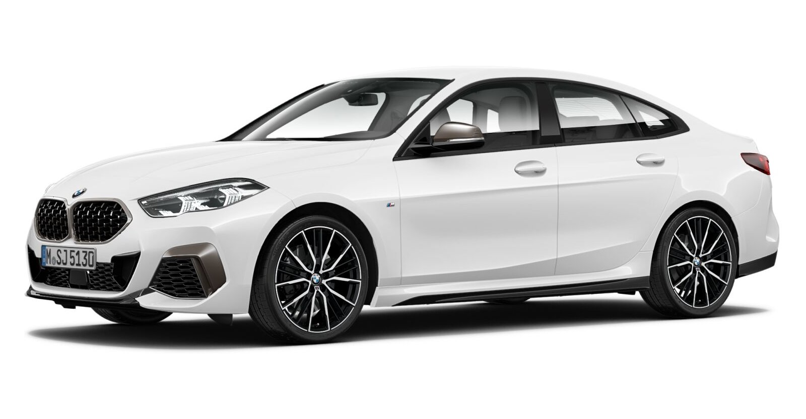 BMW BMW 2er in Weiß von vorne BMW BMW 2er in Weiß von vorne