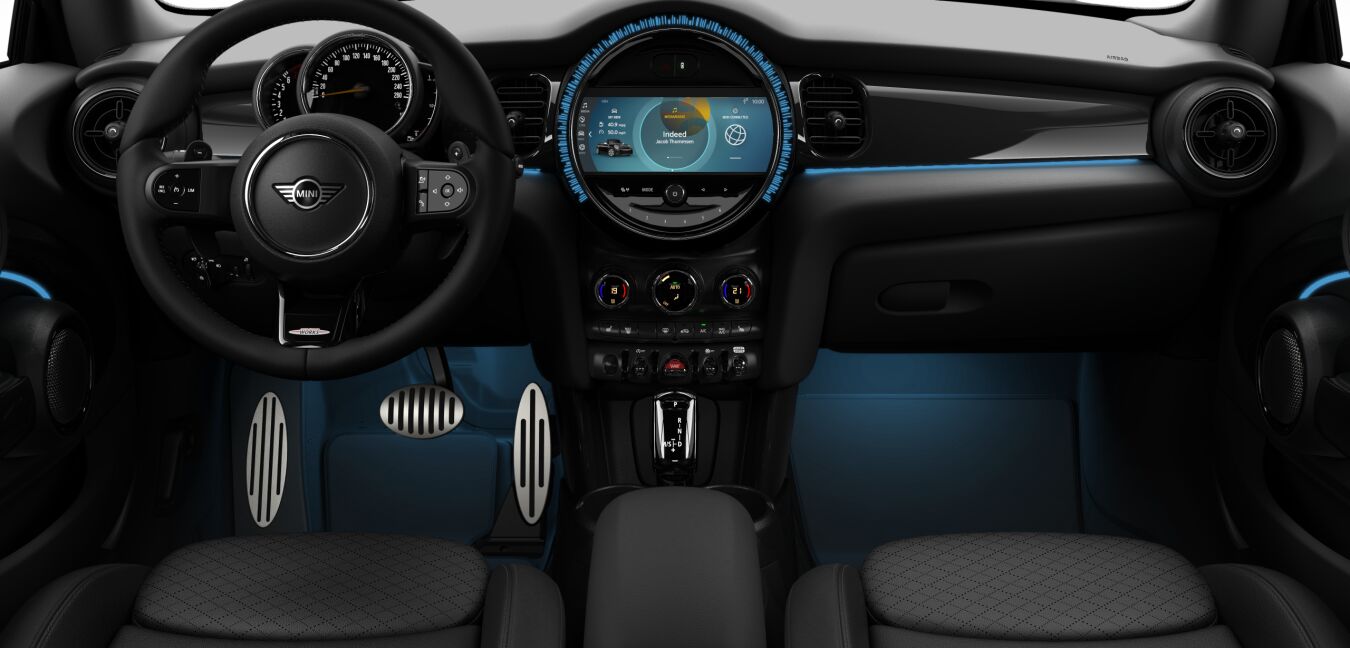 MINI MINI Cabrio im Innenraum von vorne