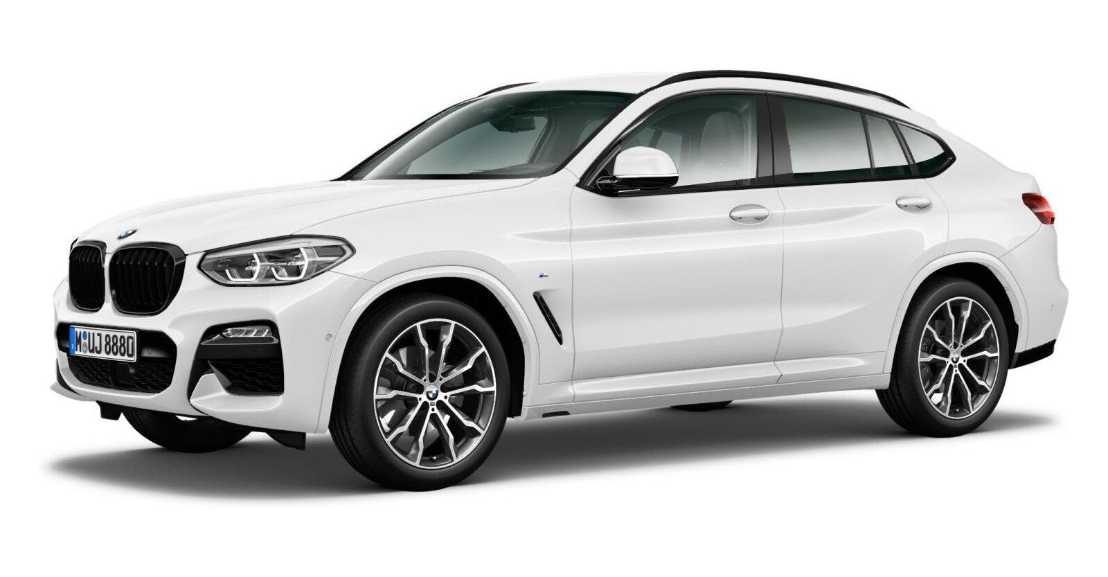 BMW BMW X in Weiß von vorne BMW BMW X in Weiß von vorne