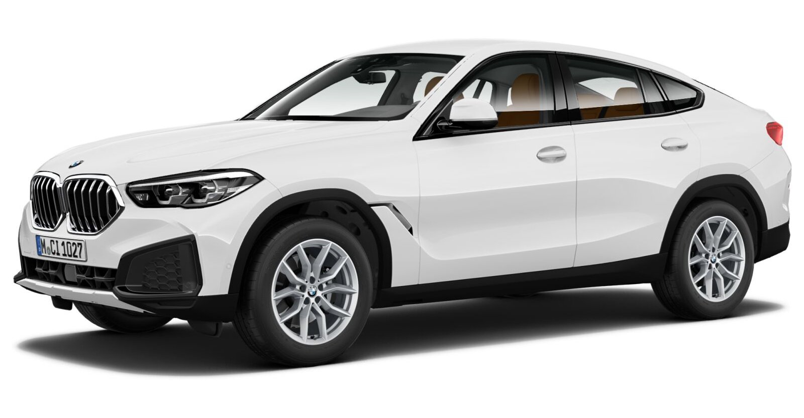 BMW BMW X in Weiß von vorne BMW BMW X in Weiß von vorne