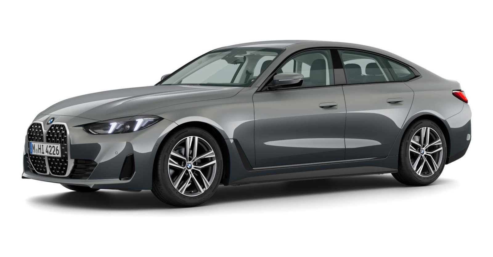 BMW BMW 4er in Grau von vorne BMW BMW 4er in Grau von vorne