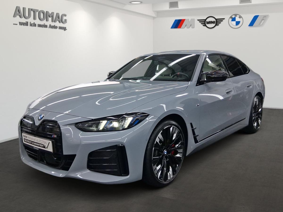 BMW i4 M60 xDrive Gran Coupé Originalaufnahme BMW i4 M60 xDrive Gran Coupé Originalaufnahme