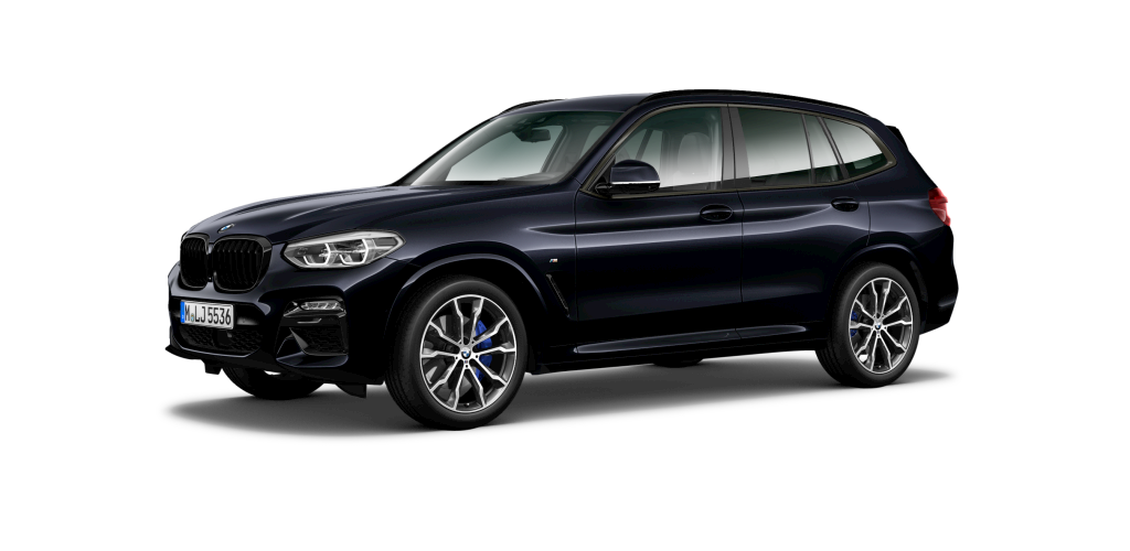 BMW BMW X in Schwarz von vorne BMW BMW X in Schwarz von vorne