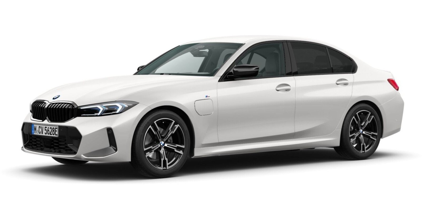 BMW BMW 3er in Weiß von vorne