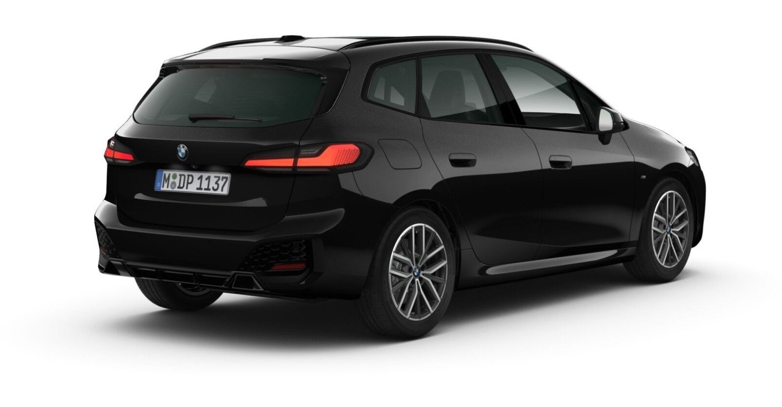 BMW BMW 2er in Schwarz von hinten BMW BMW 2er in Schwarz von hinten