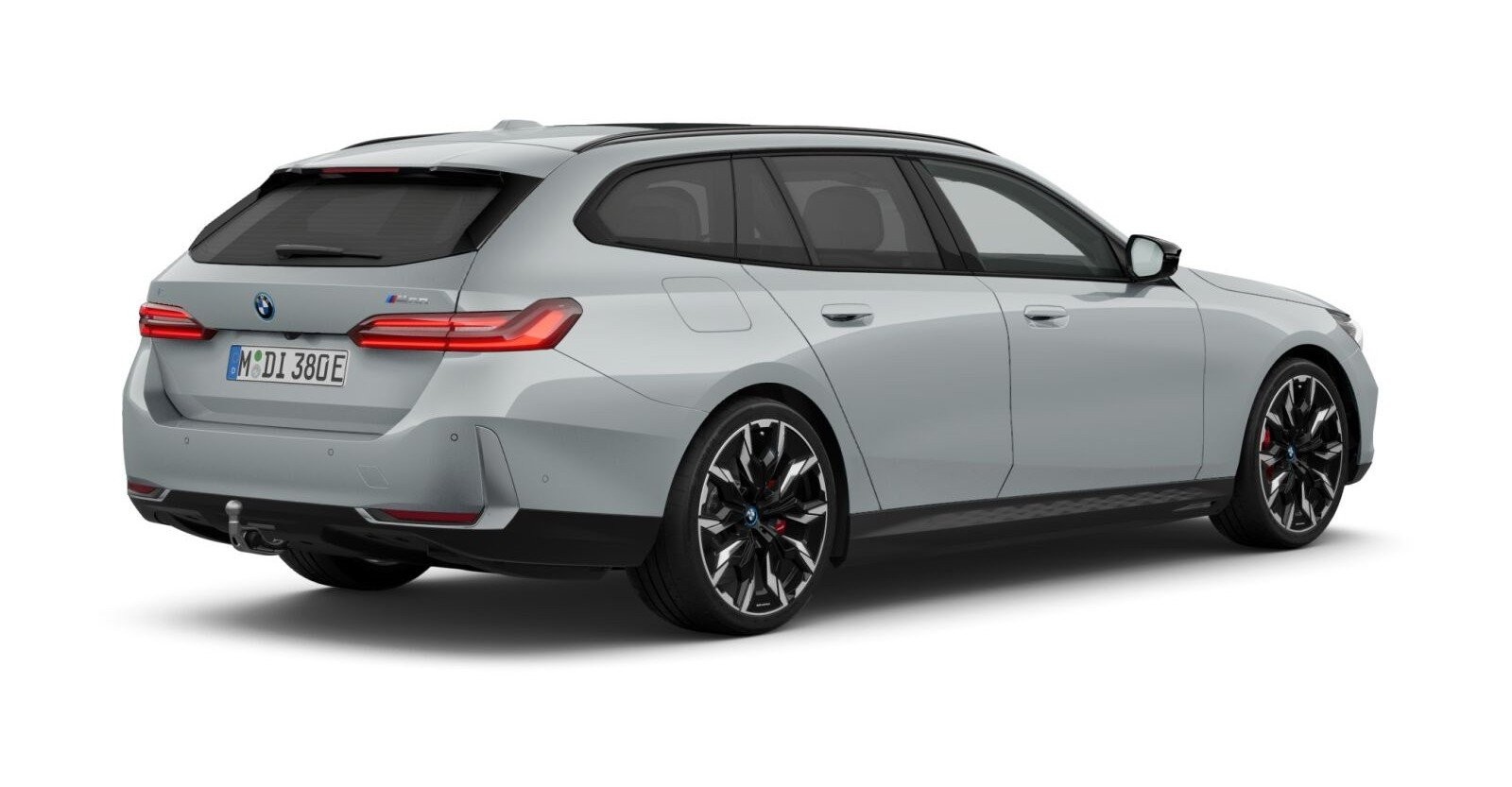BMW BMW I in Grau von hinten BMW BMW I in Grau von hinten