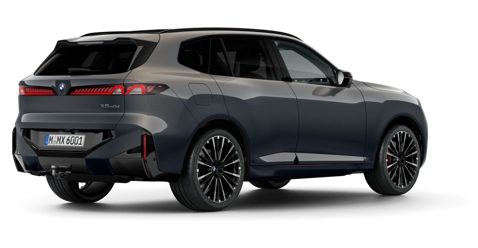 BMW BMW X in Grau von hinten BMW BMW X in Grau von hinten