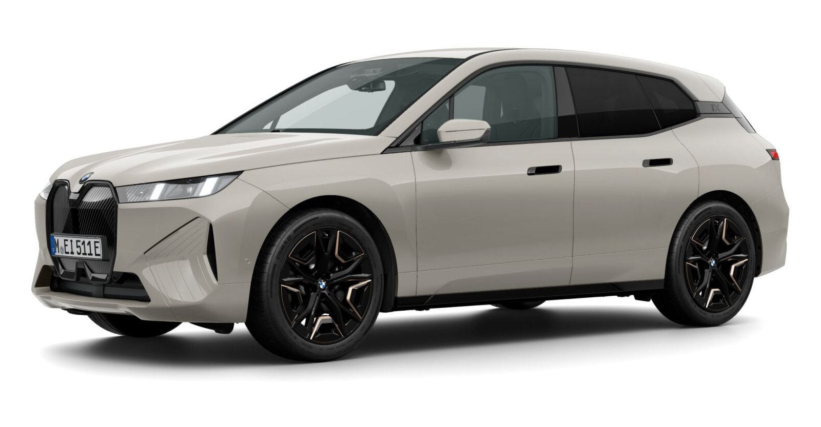 BMW BMW I in Grau von vorne BMW BMW I in Grau von vorne