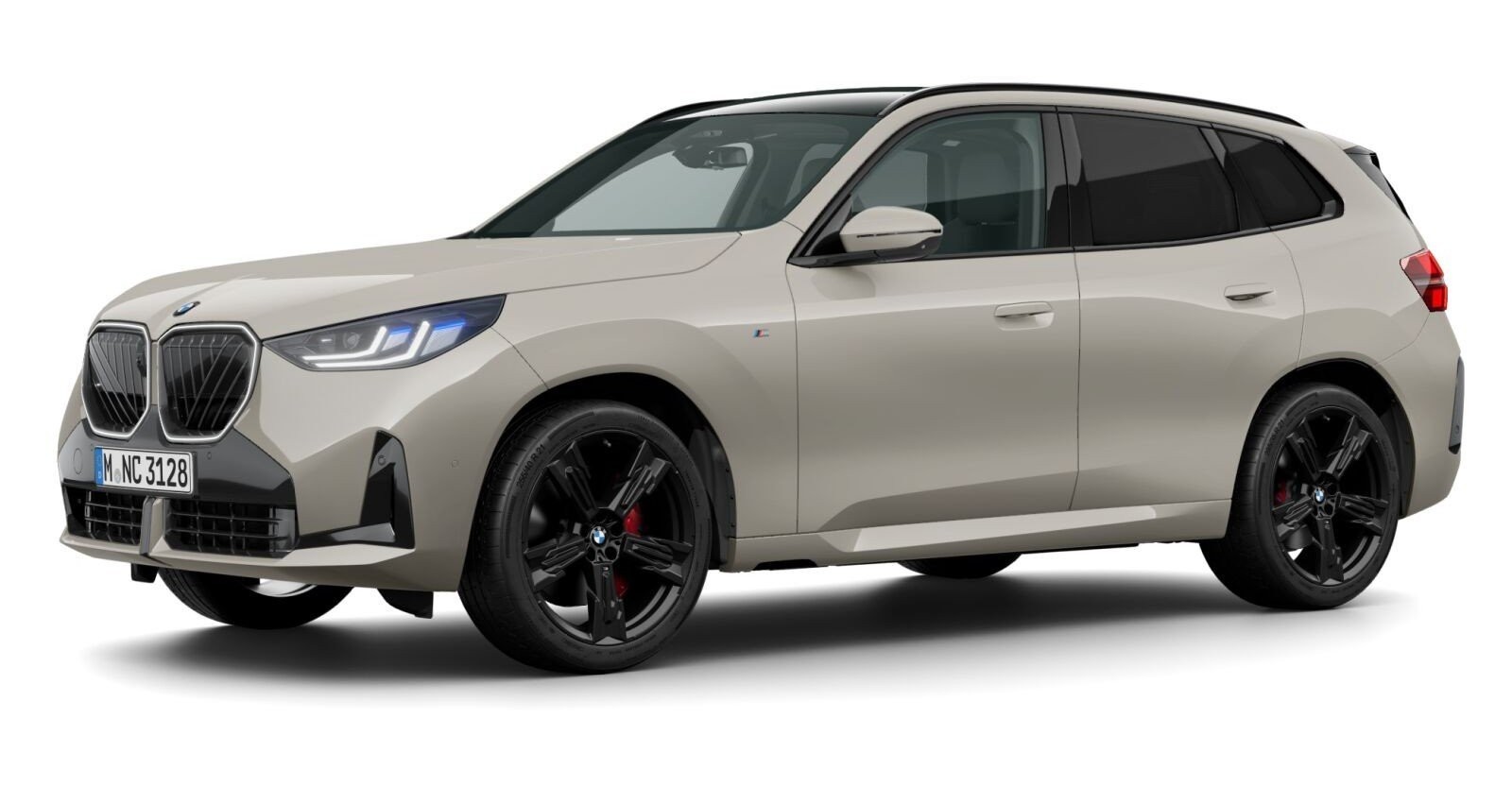 BMW X3 20 xDrive in Grau von vorne