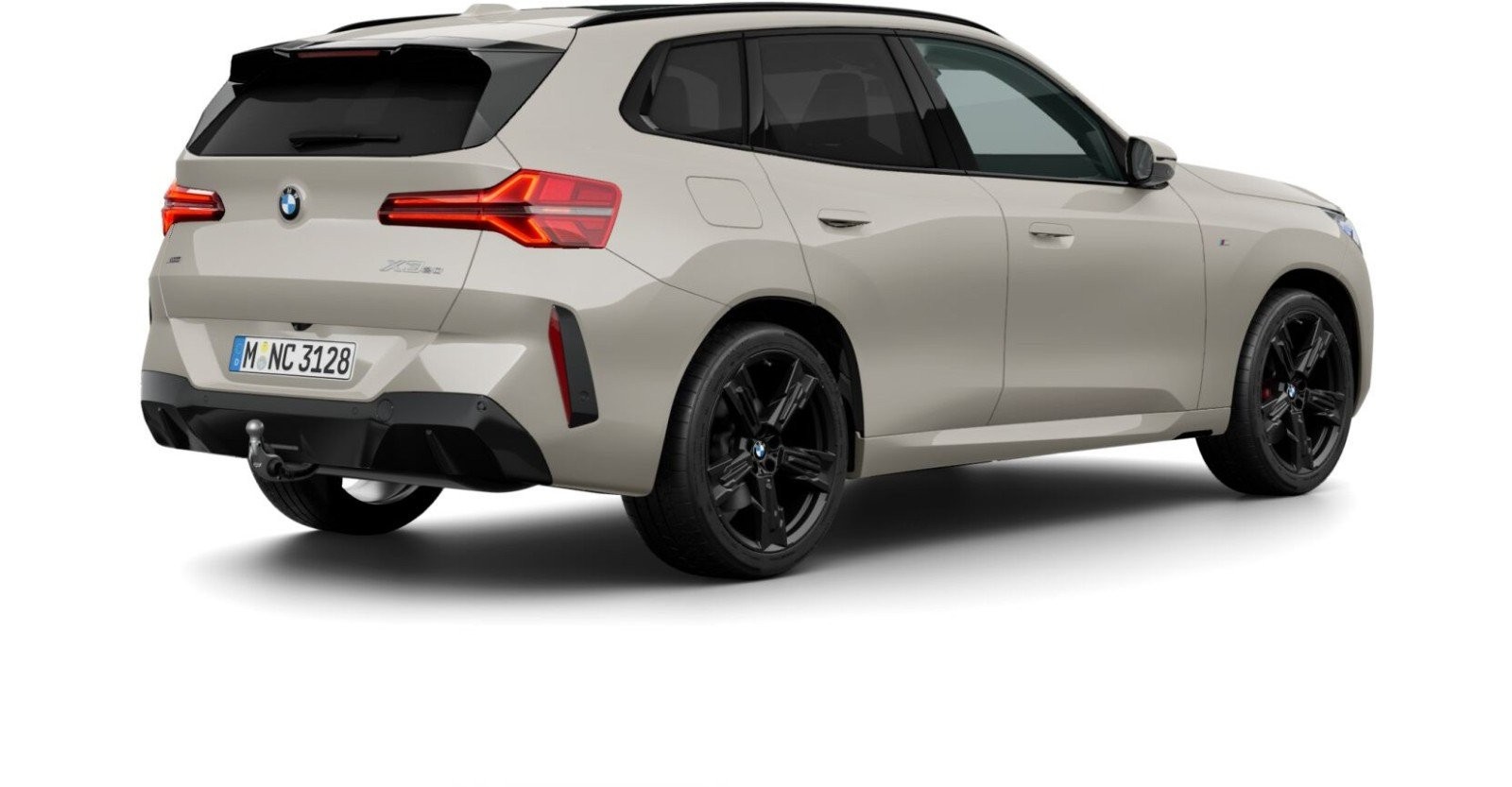 BMW BMW X in Grau von hinten