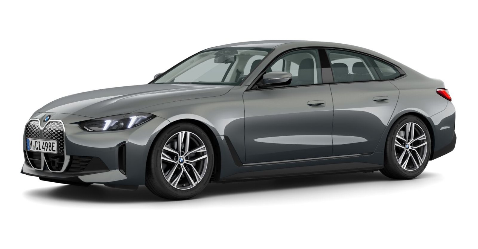 BMW BMW I in Grau von vorne BMW BMW I in Grau von vorne