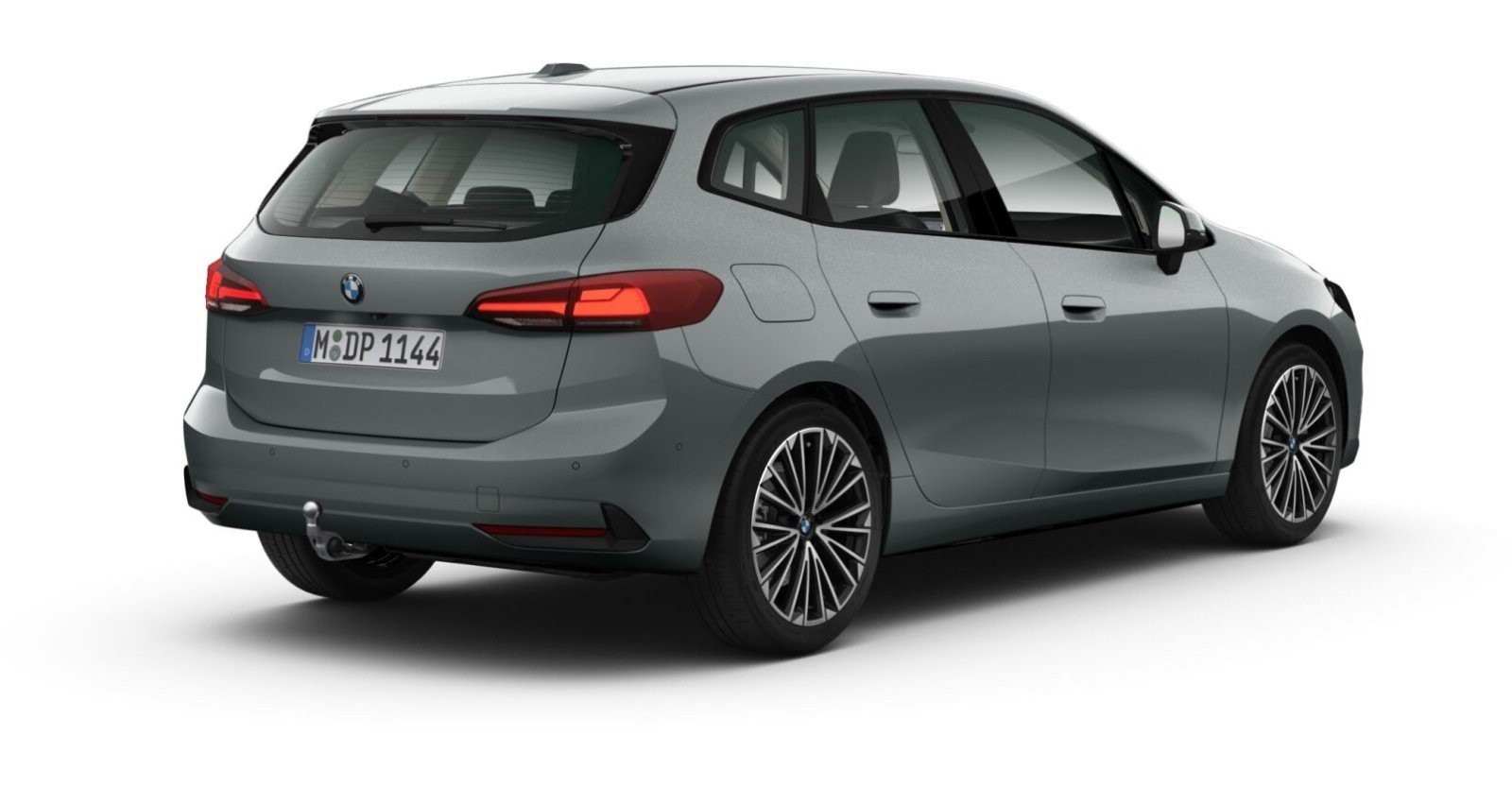 BMW BMW 2er in Grau von hinten
