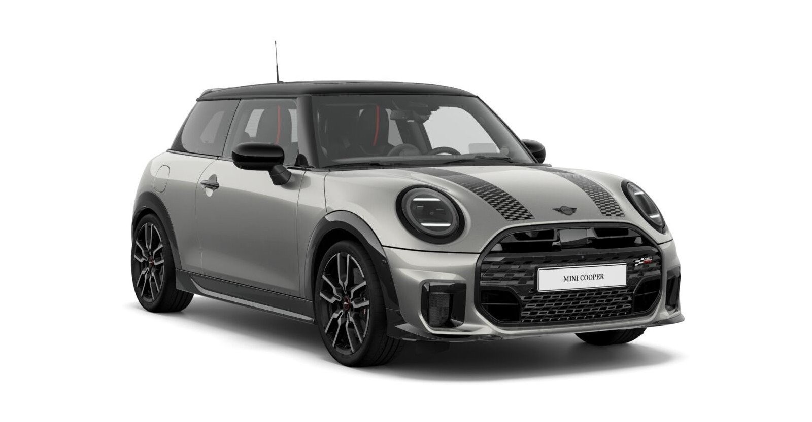 MINI Cooper S in Silber von vorne MINI Cooper S in Silber von vorne