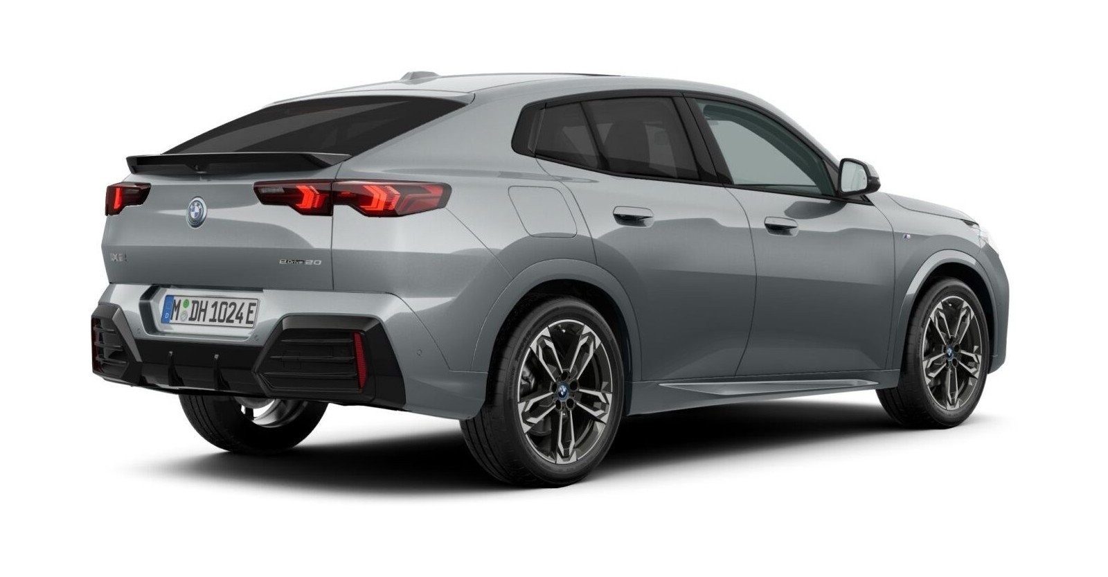 BMW BMW I in Grau von hinten BMW BMW I in Grau von hinten