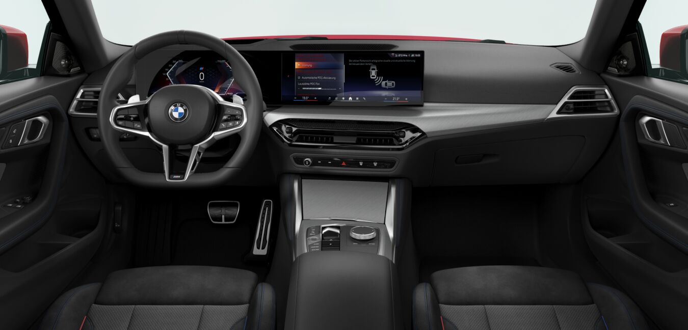 BMW BMW 2er im Innenraum von vorne