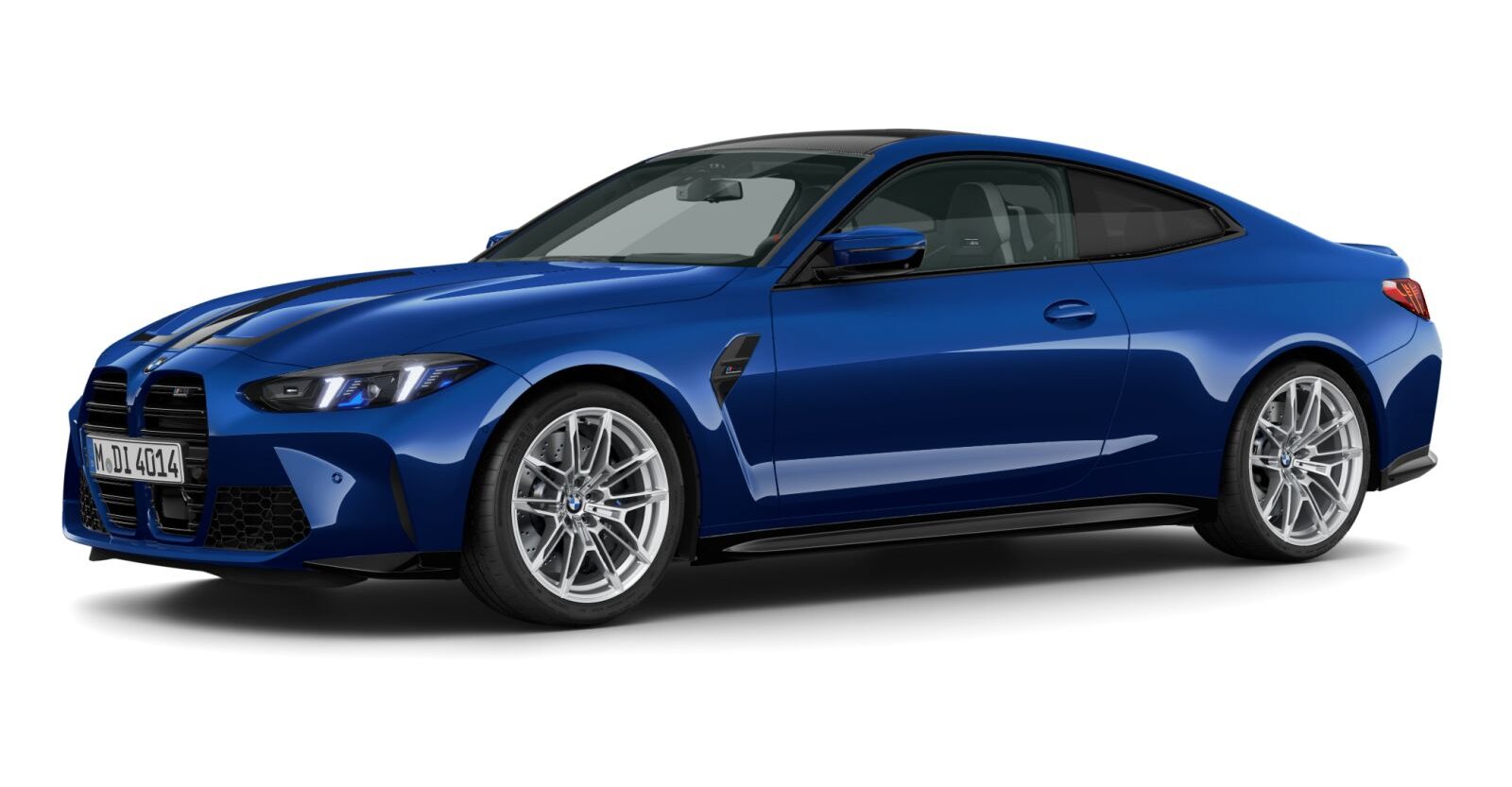 BMW M4 Competition Coupe mit M xDrive in Individual von vorne BMW M4 Competition Coupe mit M xDrive in Individual von vorne