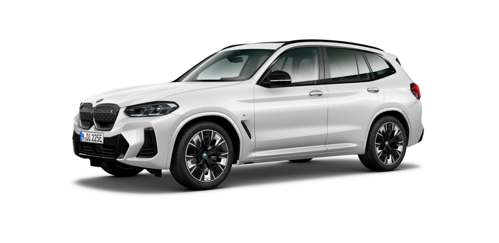BMW BMW I in Weiß von vorne BMW BMW I in Weiß von vorne