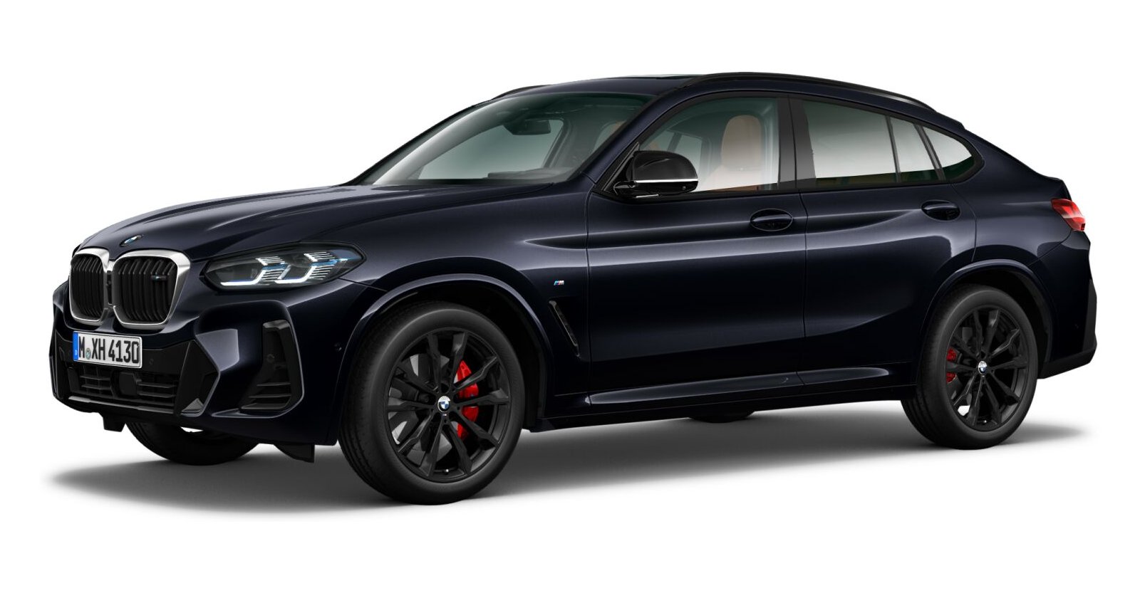 BMW BMW X in Schwarz von vorne BMW BMW X in Schwarz von vorne