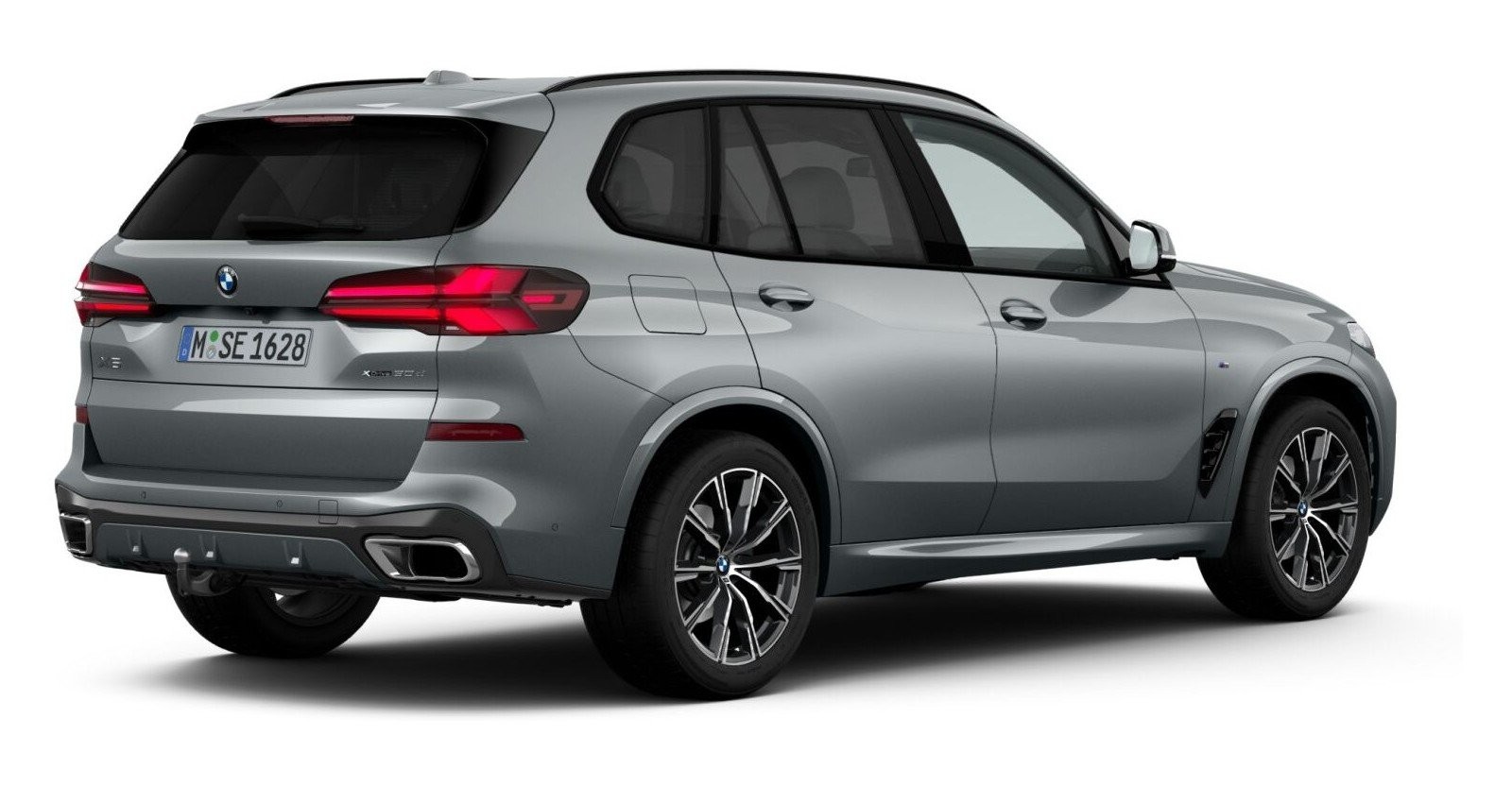 BMW BMW X in Grau von hinten BMW BMW X in Grau von hinten